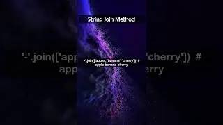 Python - String Join Method