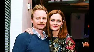 Emily Deschanel and her husband David Hornsby