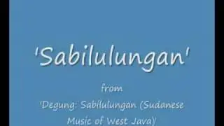 'Sabilulungan' Sundanese Gamelan
