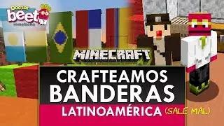 BANDERAS DE LATINOAMERICA EN BANNER MINECRAFT | Sale mal | estandarte
