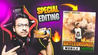 Pubg Special Editing Tutorial | Battlegrounds Mobile India Editing In PicsArt Step By Step