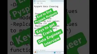 Data Engineer Pyspark Project 
