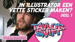 Tutorial | Adobe Illustrator | Sticker deel 1