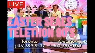 Easter Seals Telethon Segment 90's Ontario Canada