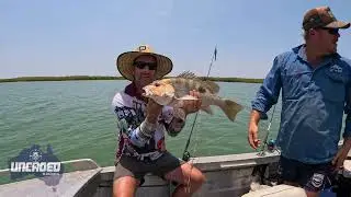 Fishing on the Mitchell River - FNQ
