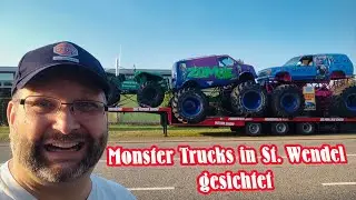 Die Monster sind los - Monstertrucks in St. Wendel gesichtet