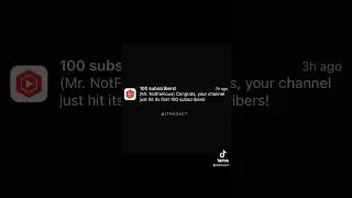 100 Subscribers! :)
