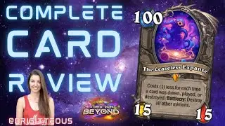 Complete Card Review with Brett 🪐 The Great Dark Beyond ☄️ All Class Cards Plus Neutral Cards 💫