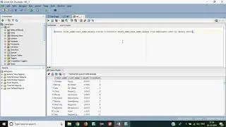 Oracle SQL Interview Questions 1 - To find top 3 salary from employees table