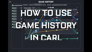 How to use game history in CARL for Rocket League