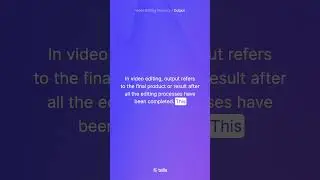 WHAT'S OUTPUT 🤔 | VIDEO EDITING