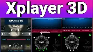 xplayer 3D App/Best 3D Surround Music Player on android
