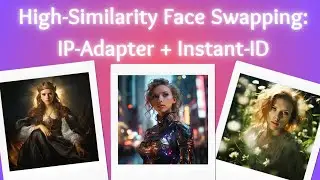 High-Similarity Face Swapping: ControlNet IP-Adapter + Instant-ID Combo
