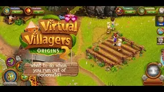 VV Origins 2 | T#2 Upgrading my farming technology - How to get food when you run out of coconuts