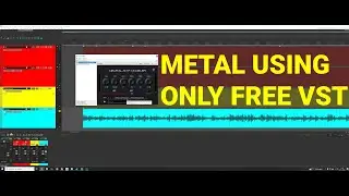 How I Mix Metal With FREE VST PLUGINS ONLY