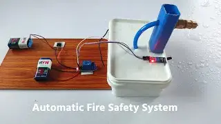 How to make automatic fire extinguisher project | #project | College & School #mini project |#2022