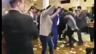 Dr. Tahir ul Padri Enjoying The Dance Party.