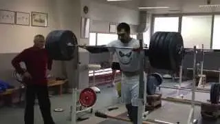 Renato Sulić - full back squat