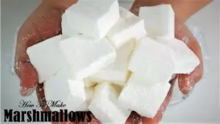 How To Make Marshmallows | Easy Recipe | No Corn Syrup