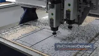 Milling and cutting of aluminum composite panels on CNC