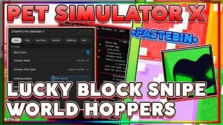 [🍀LUCKY BLOCK] Pet Simulator X Hack Script EVENT AUTOFARM 🍀 OP LUCKY BLOCK AUTOFARM - DUPE 🍀 PSX GUI
