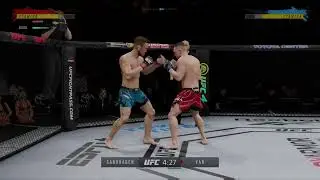 UFC 4 - Standing Knee Knockout!!