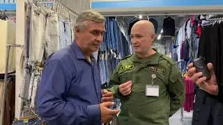 Шок!!! Беспредел охранника в торговом центре Нордмолл
