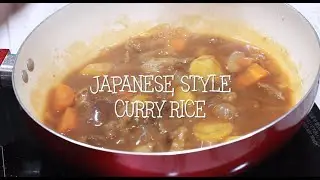 Japanese Style Curry Rice - Twelve Ten Kitchen
