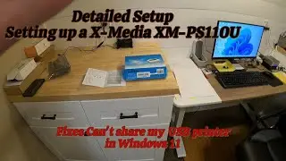 Windows 11 pro USB Printer Sharing Fixed with this device