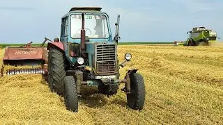 Тюкуємо солому після Claas Lexion 550👍💪
