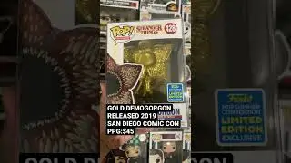RARE GOLD DEMOGORGON FUNKO POP!