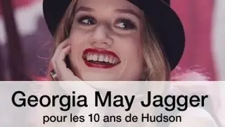 Georgia May Jagger  son grand cabaret pour les 10 ans de Hudson
