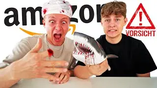 VERBOTENE Amazon PRODUKTE TESTEN🔞🤯**EXTREM EKLIG**