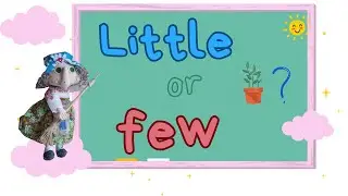 Few little things...
