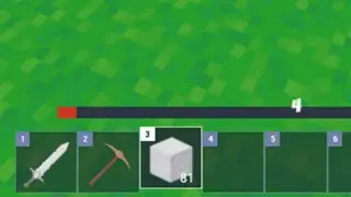 Solo clutch in Roblox Bedwars