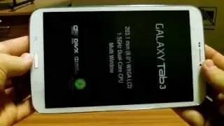 unboxing y analisis Samsung Galaxy Tab 3 8.0 T311 "Español"