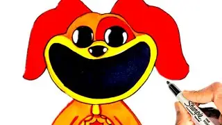 How To Draw Dog Day From Poppy Playtime