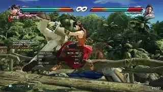 Tekken 7 - Ling Xiaoyu combo video