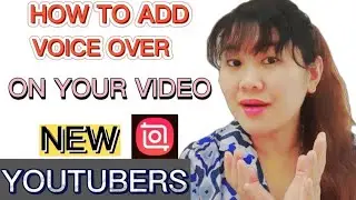 HOW TO ADD VOICE OVER ON INSHOT-Step by step tutorial how to add voice over on video using inshot