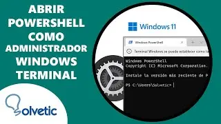 Cómo Abrir PowerShell como Administrador en Windows Terminal ✔️