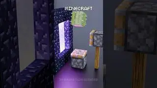 Minecraft Vs Real Life in the Nether 🔥🔥🔥