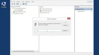 Windows 8.0 Professional - Make Computers Visible to Component Services