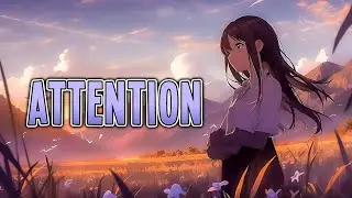 Nightcore - Attention | Lucas Larvenz [Sped Up]