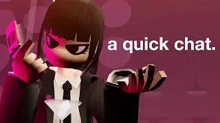 a quick chat.