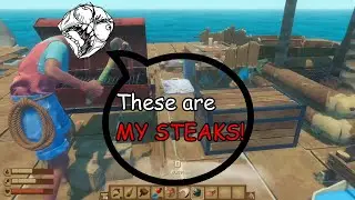 FOOD FIGHT in Raft!
