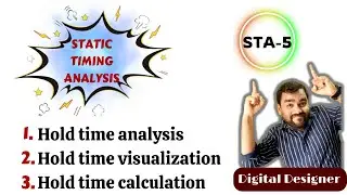 Hold Time Analysis || STA Tutorial5 ||  @knowledgeunlimited  #interview