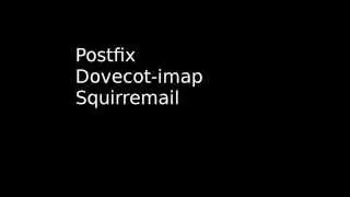 Postfix Dovecot Squirrelmail Ubuntu 14.04 LTS