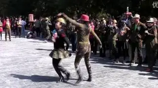 水兵舞张穆组合之二人表演北江美20160331