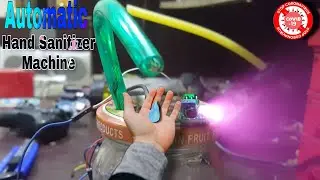 How to make DIY Automatic Hand Sanitizer Dispenser without arduino || Science per hour