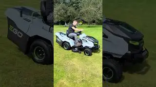 Is a Battery Rideon Mower as Good as a Petrol Lawn Tractor? EGO vs JOHN DEERE 🔋⛽